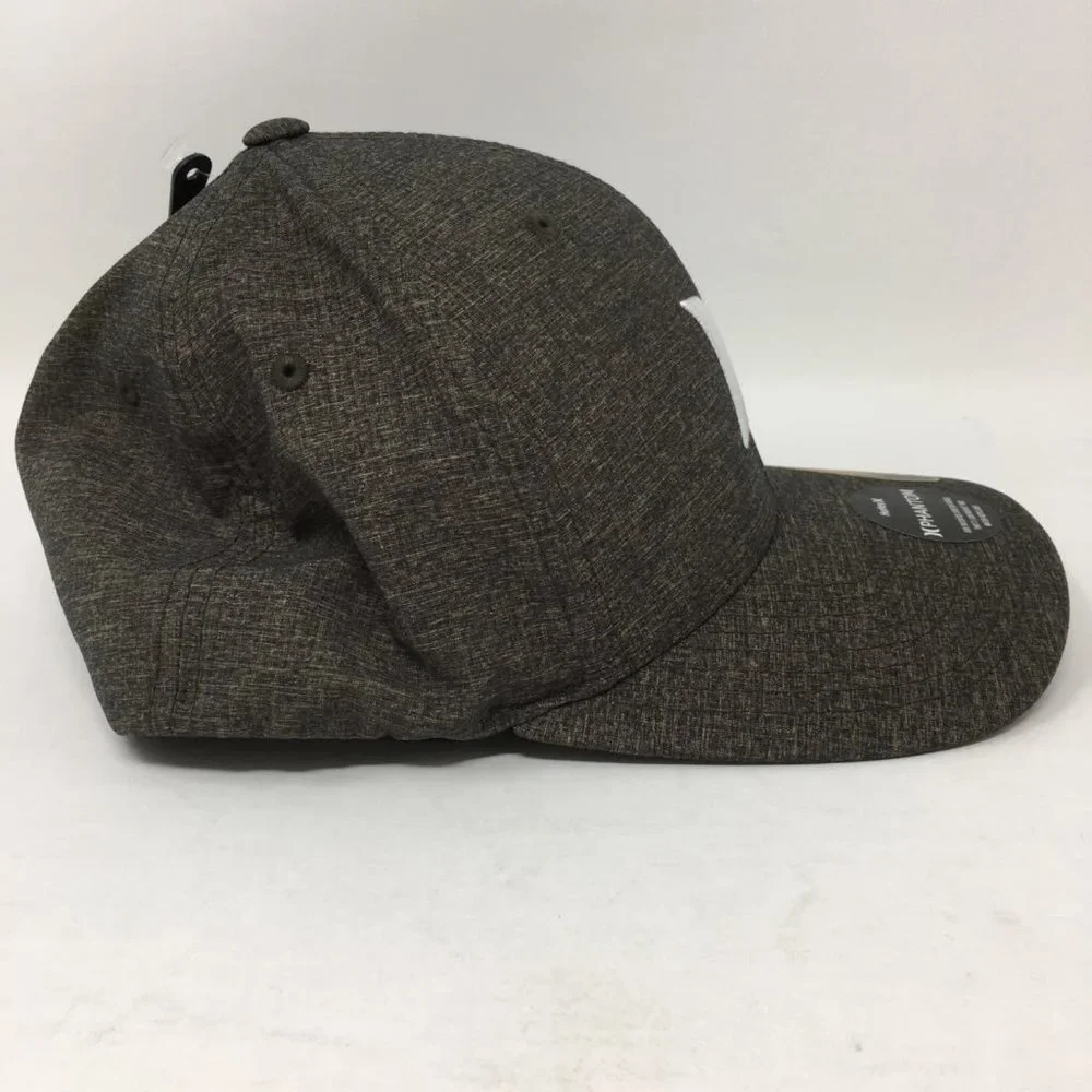 Flexfit Mens Baseball Cap Hat Green Hurley Heathered Logo Embroidered L-XL New - Picture 2 of 8